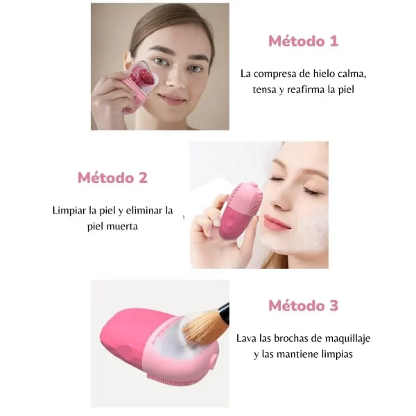 Rodillo de hielo facial masajeador - Imagen 3