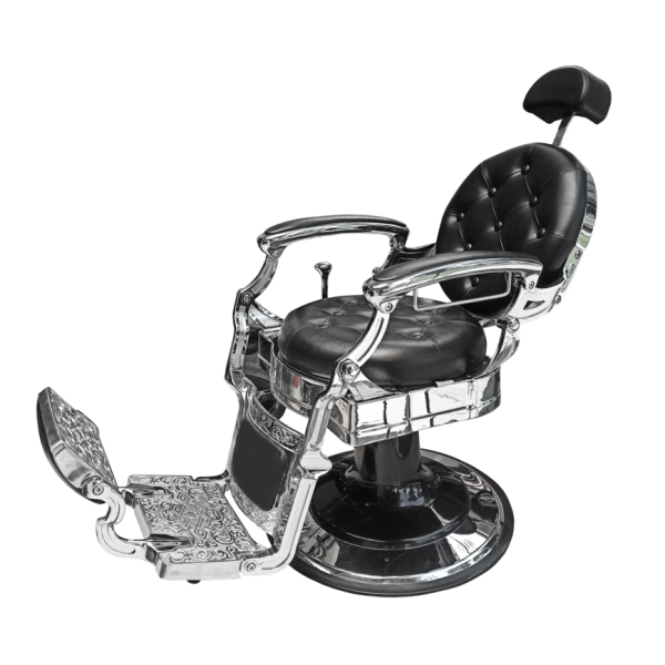 Sillón de barbería modelo vintage - Imagen 2